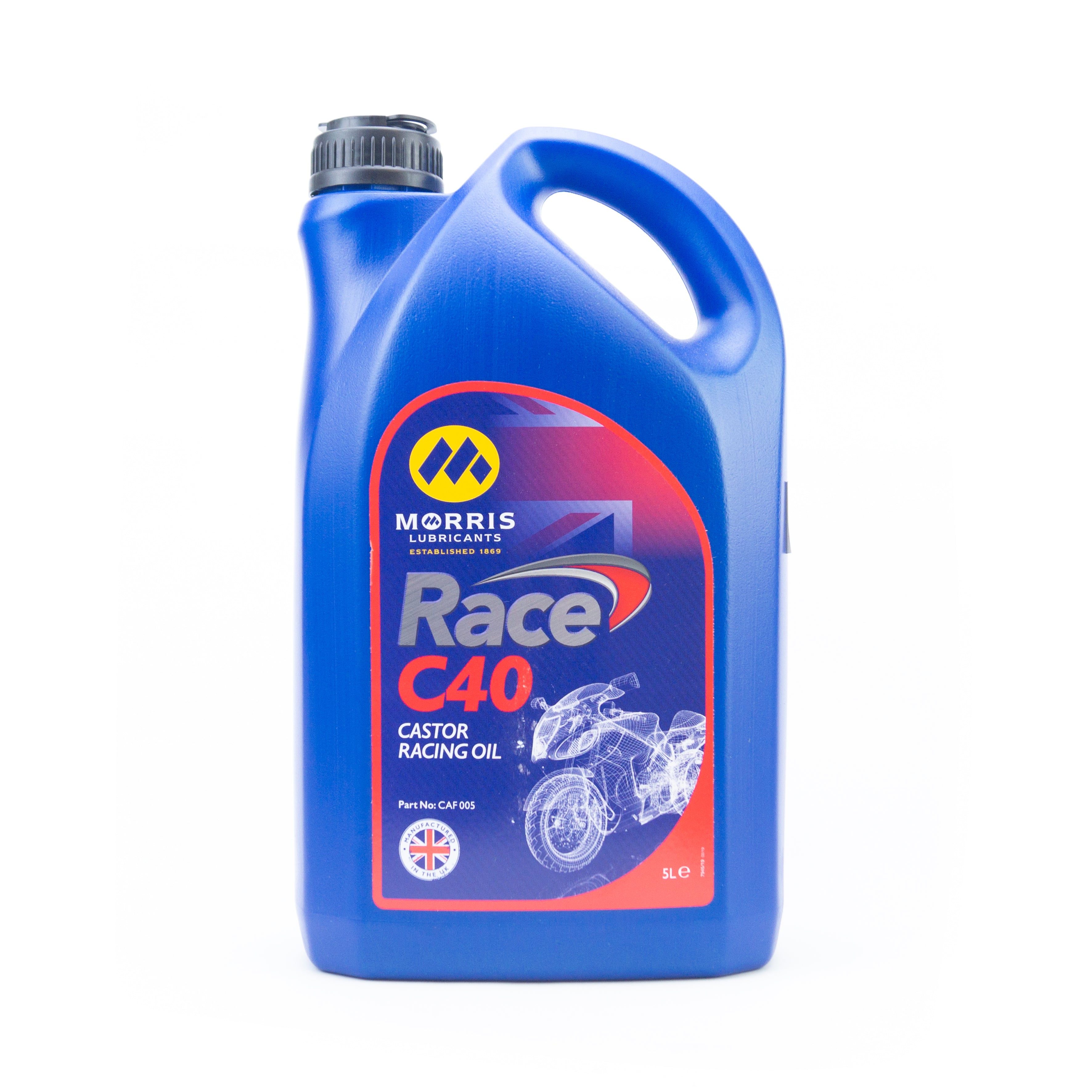 Morris Lubricants 5lt Race C40 Morris   CAF005
