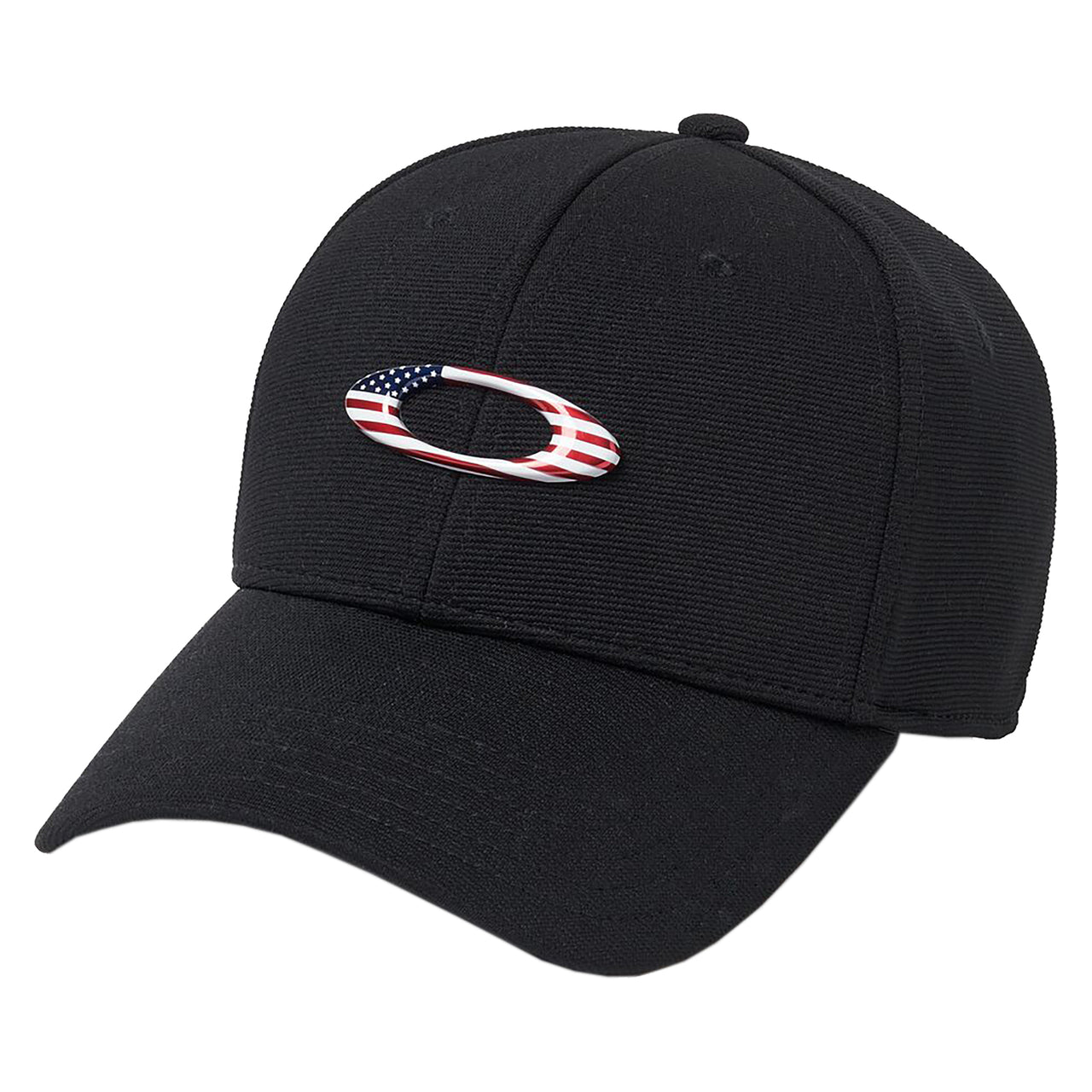 Oakley Casual Tincan Cap (Black/American Flag)