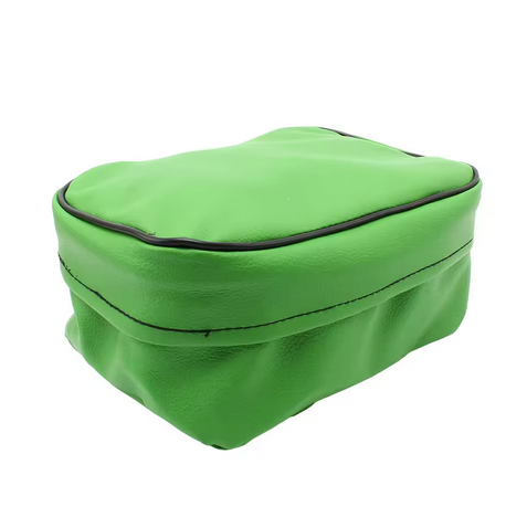 Dirt Racing Rear Fender Tool Bag Green Leather Waterproof