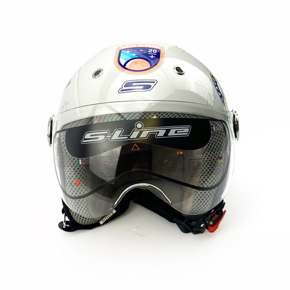 S-Line Kids Helmet Large 51-52cm - Sputnik S775 Silver, S-line Jjs2g1003