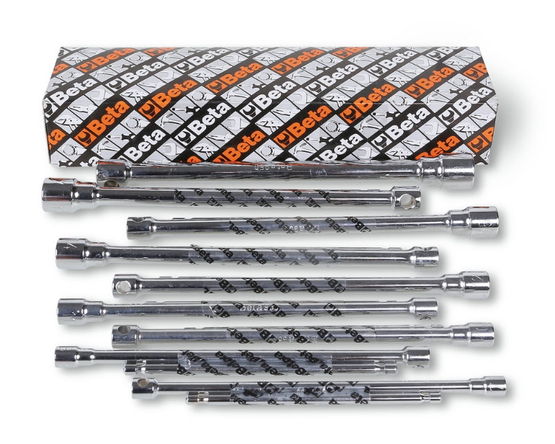 Beta Tools T-Handle Hexagon Socket Wrench Set 7mm - 19mm (9 Pieces) - Beta Tools 950/S9