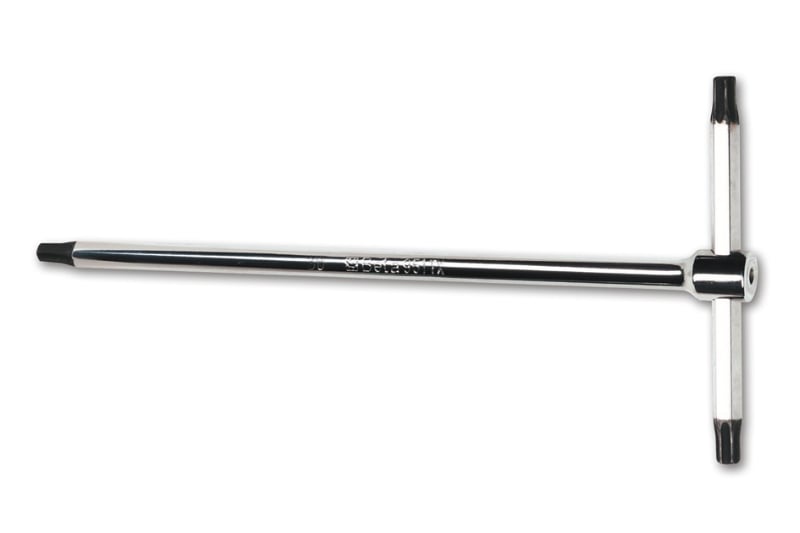 T-Handle Wrench with Three Male Ends for Torx Head Screws T8 - Beta Tools 951TX 08