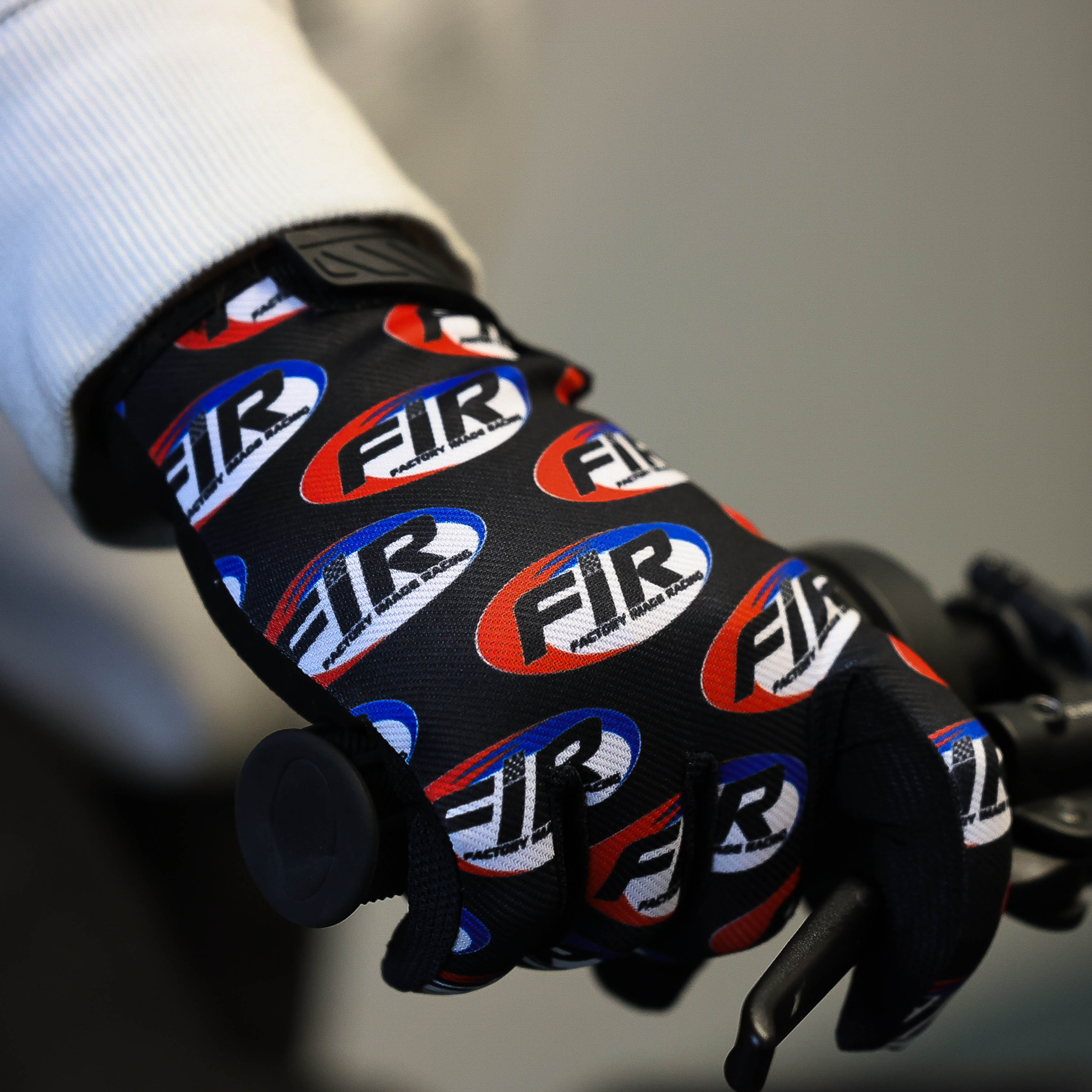 Factory Image Racing Fir Adult MX Gloves - M - Fir Logo Pattern