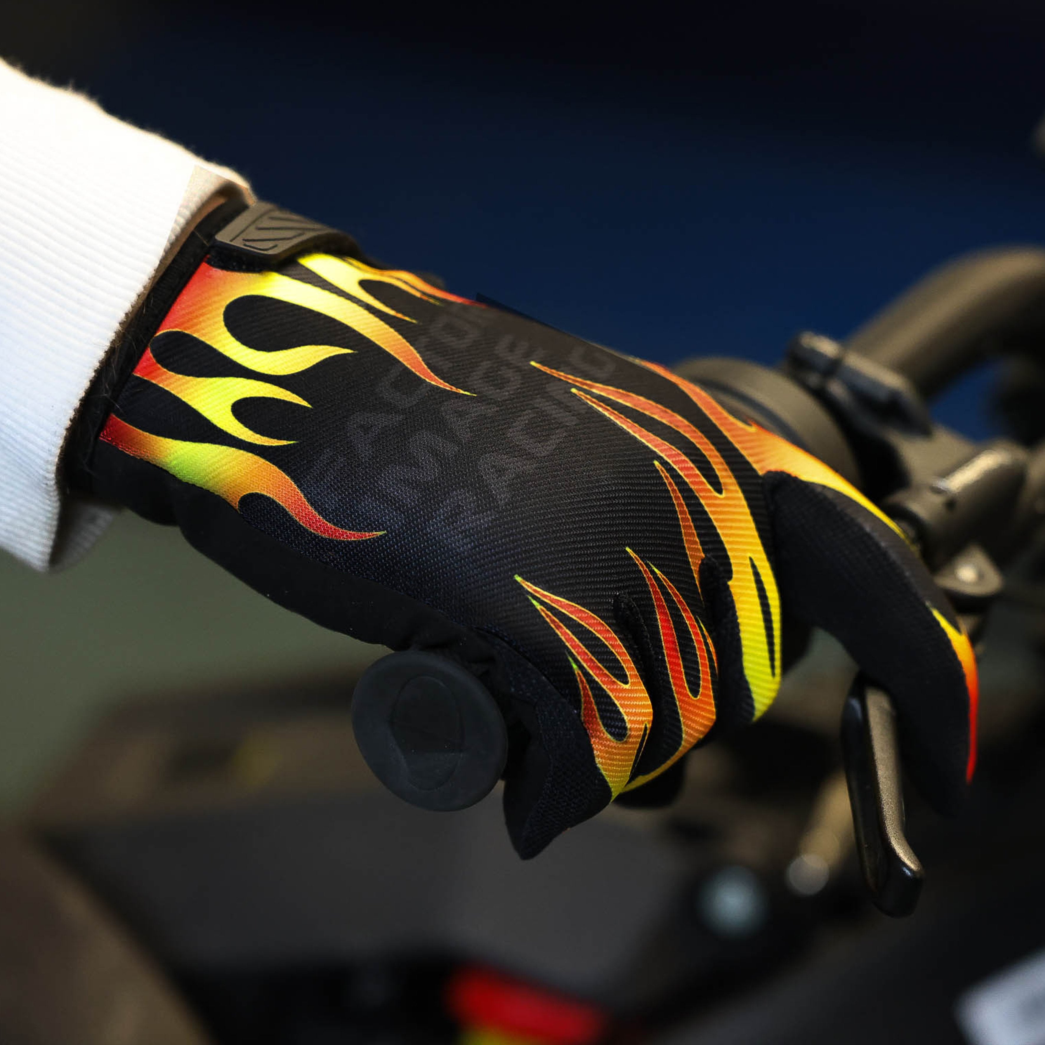 Factory Image Racing Fir Adult MX Gloves - Xs - Flame Design