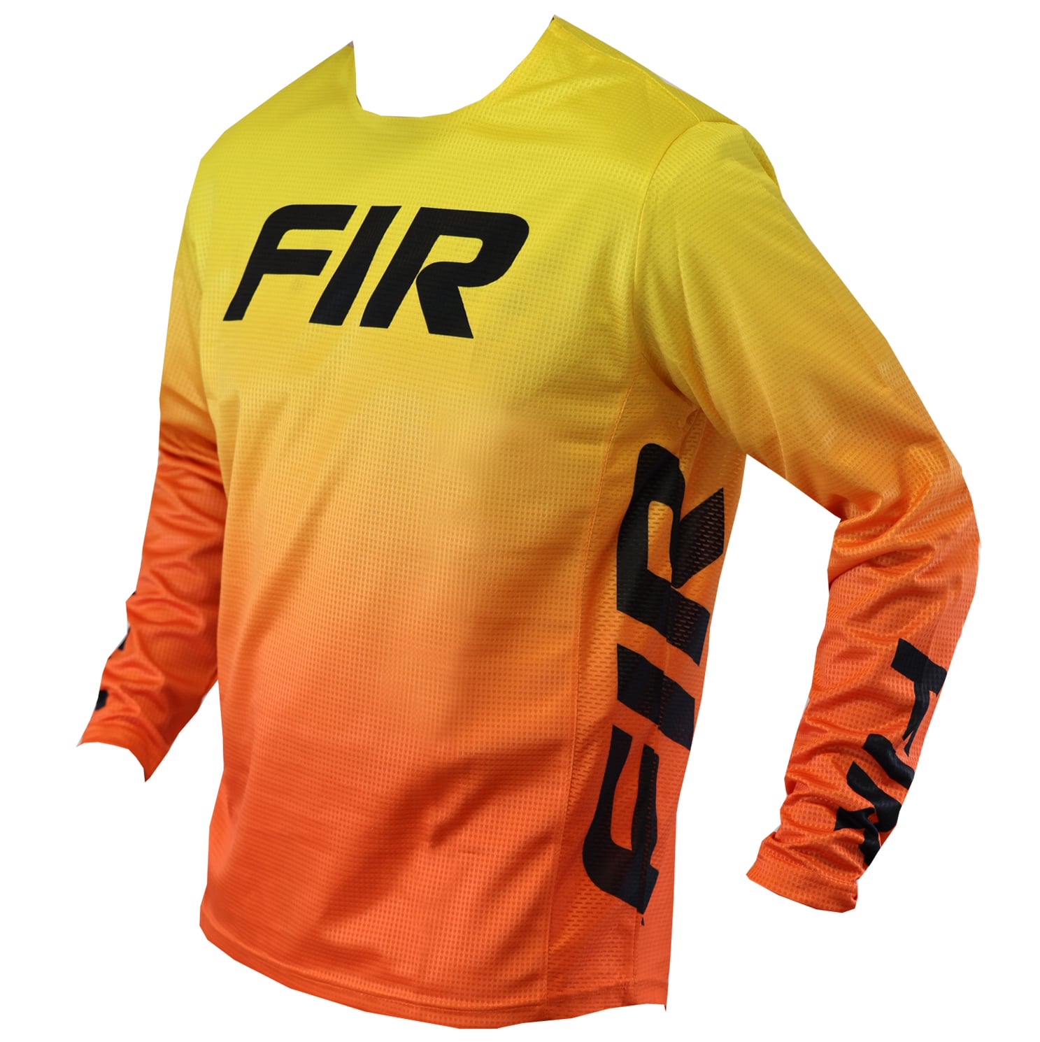 FIR  Lite Fade Jersey Yellow Xxxl, MX Race Wear, Enduro Gear