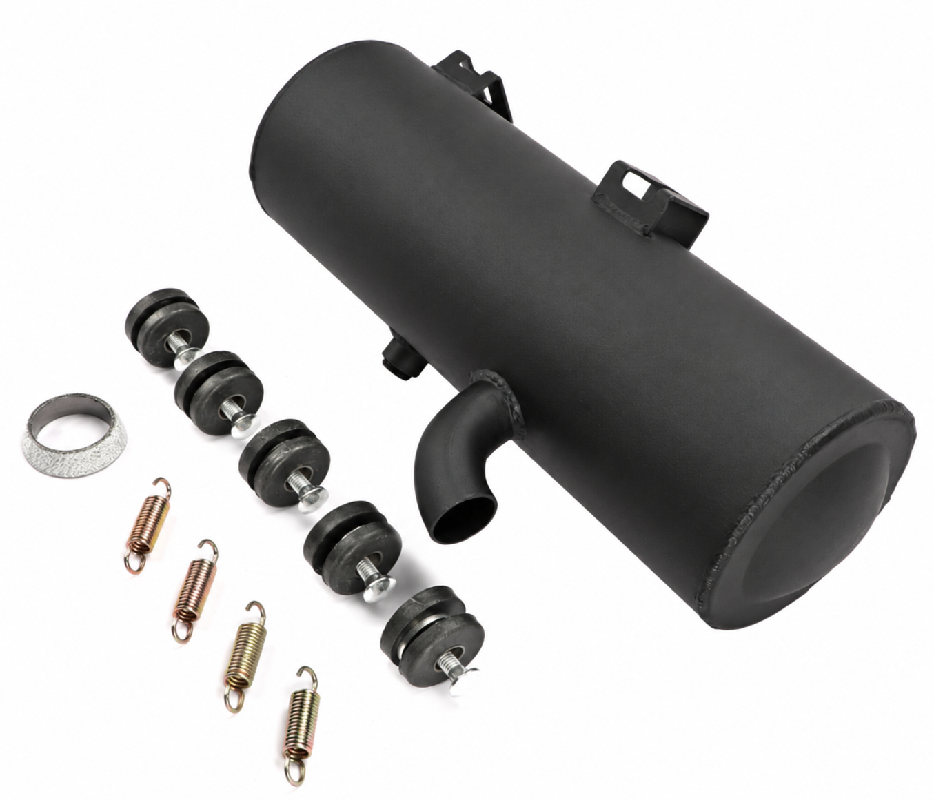 Dirt Racing Exhaust Muffler Silencer Kit 96-01 Polaris Sportsman 4X4 Rse Duse 500 1260715-029