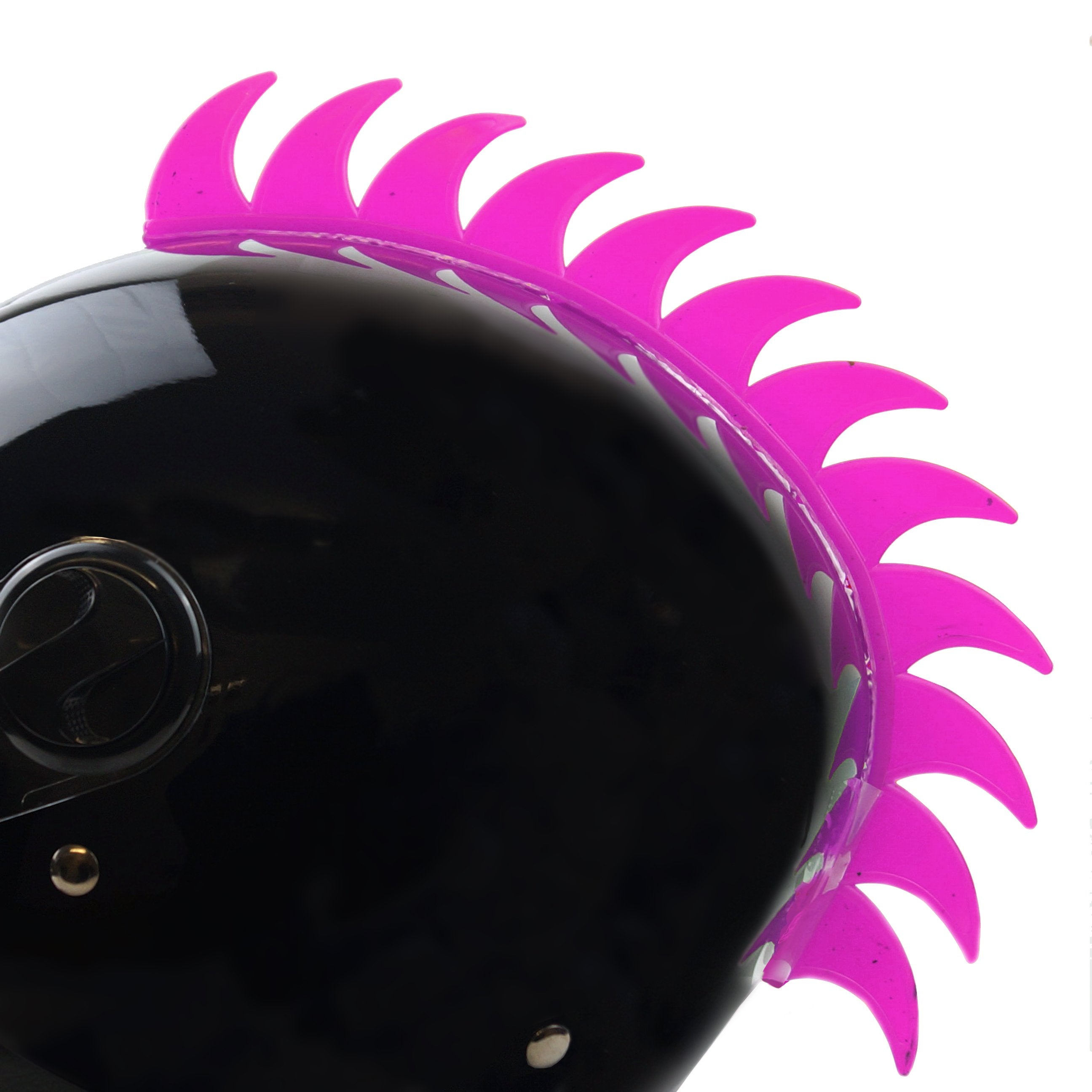 FIR Helmet Decoration Mohawk Pink, Adhesive Blade Design