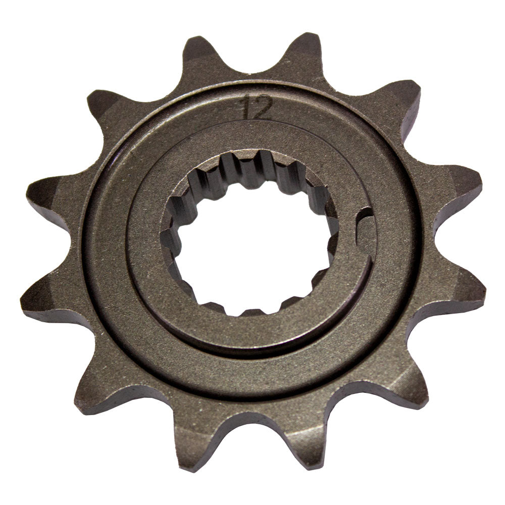 APICO SPROCKET FRONT STD SHE/GAS/RIEJU SE-R250-300 14-20, SE-F450-510 05-24, EC/XC200-300 97-20, MC200-300 21-24  12T