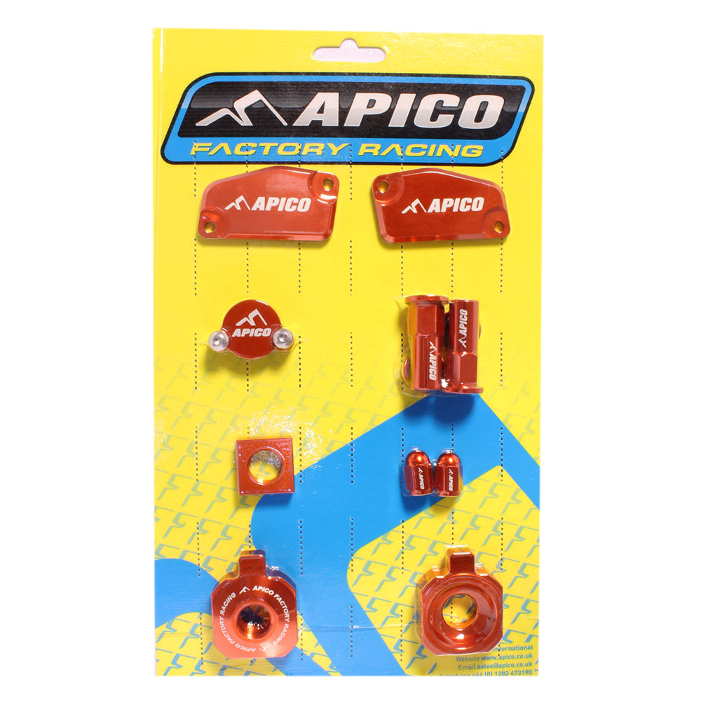 Apico Factory Bling Pack KTM/HQV/GAS SX65 16-22, TC65 17-22, MC65 21-22 Orange