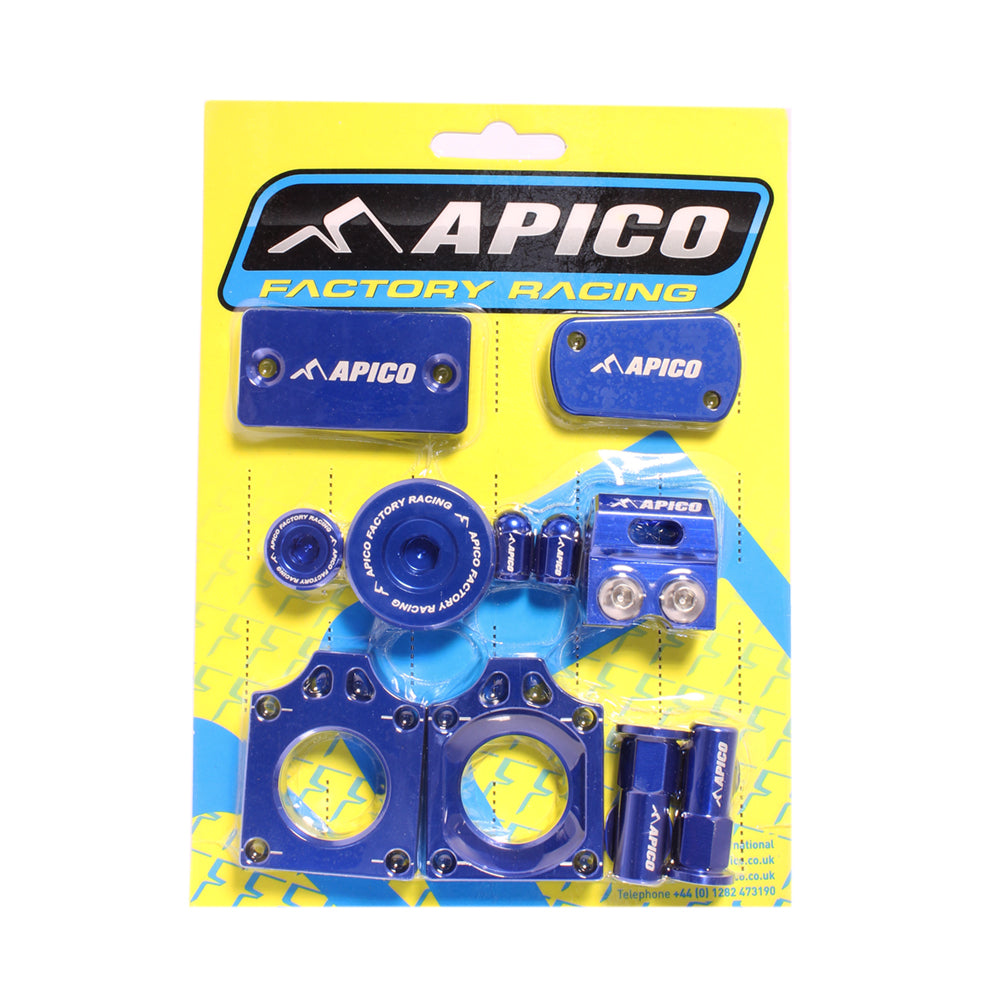 Apico Factory Bling Pack Suzuki RM-Z250 07-25,  RM-Z450 05-25 Blue
