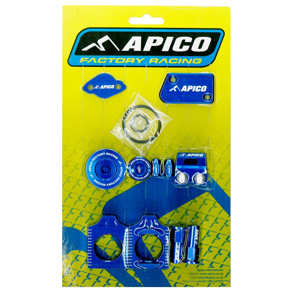 Apico Factory Bling Pack Yamaha YZ450F 23-25,  YZFX/WR450F 24-25 Blue