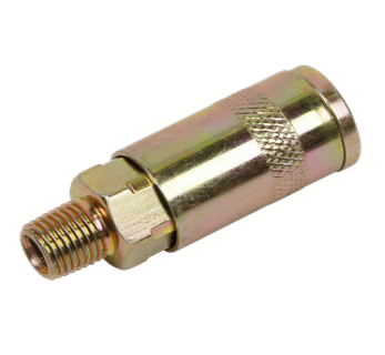 SEALEY Air Line Male Thread 1/4 Bsp, Bayonet Quick Coupler ACX01BP
