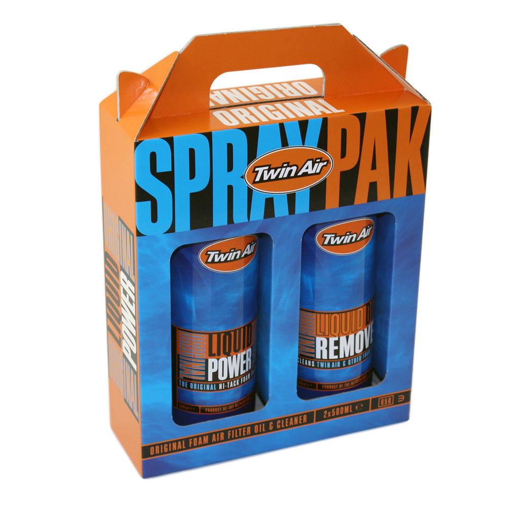 TWIN AIR OIL TWIN PACK SPRAY OIL+CLEANER 2X500ML
