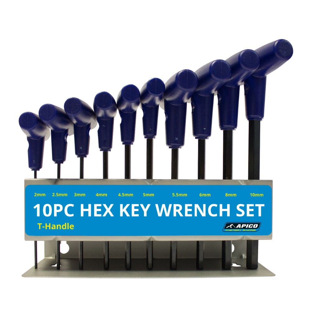 APICO TOOL WRENCH KIT 10PCS 2-10MM