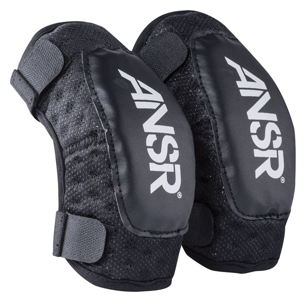 ANSWER PEEWEE KIDS ELBOW GUARDS MEDIUM/LARGE BLACK  BLACK  M
