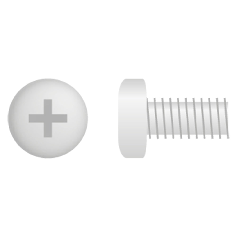 APICO PAN HEAD PHILLIPS SCREW M5X0.8X10  10-PACK