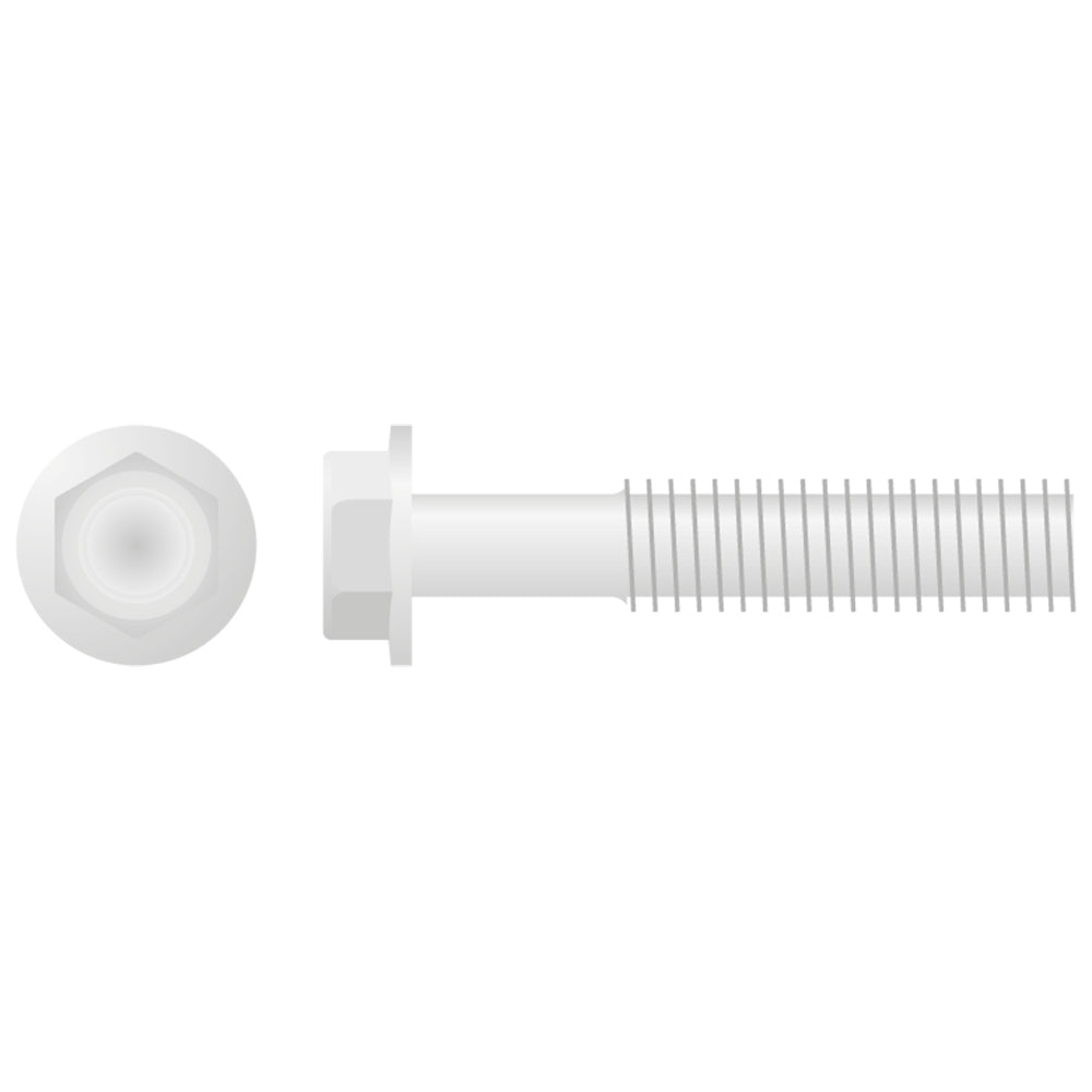 APICO HEX HEAD LOW PROFILE FLANGE BOLT M8X1.25X40 10MM  10-PACK