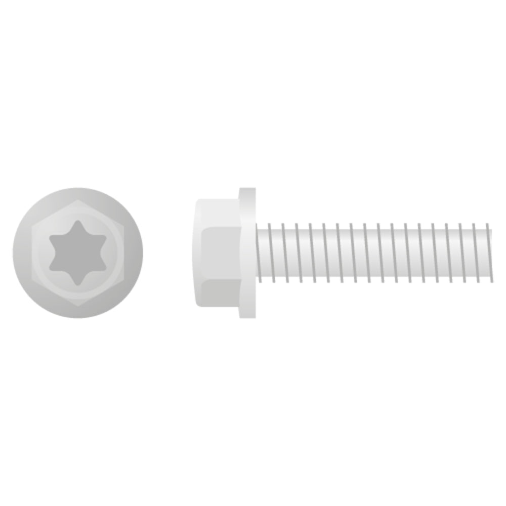 APICO EURO STYLE FLANGE BOLT M5X20 10-PACK