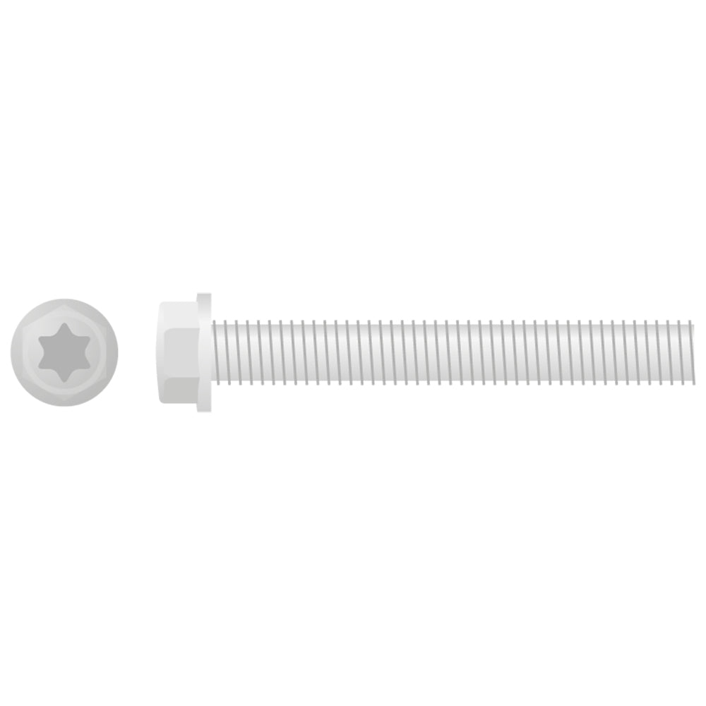 APICO EURO STYLE FLANGE BOLT M6X45 10-PACK