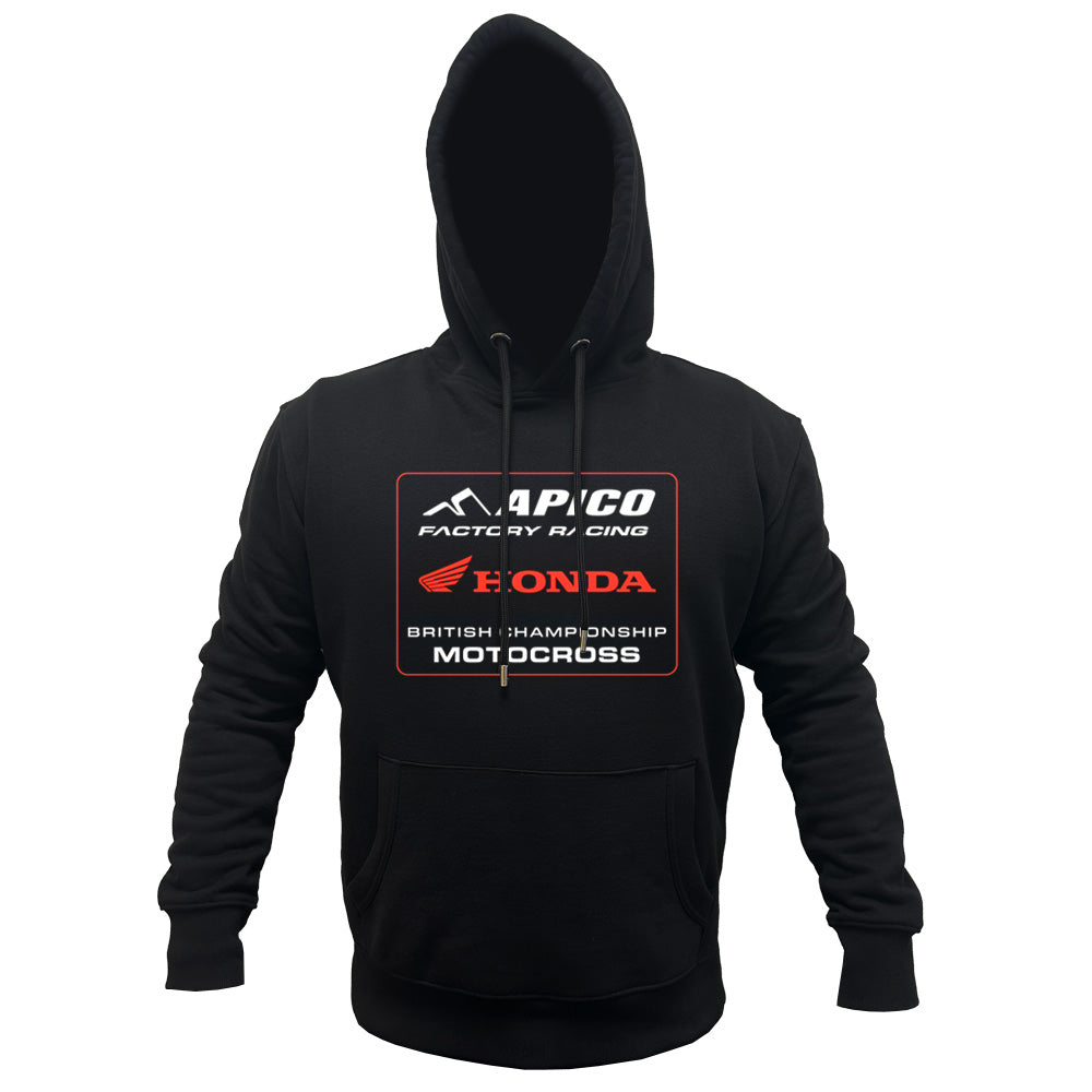 Apico Apico Honda Team Hoodie Black Medium