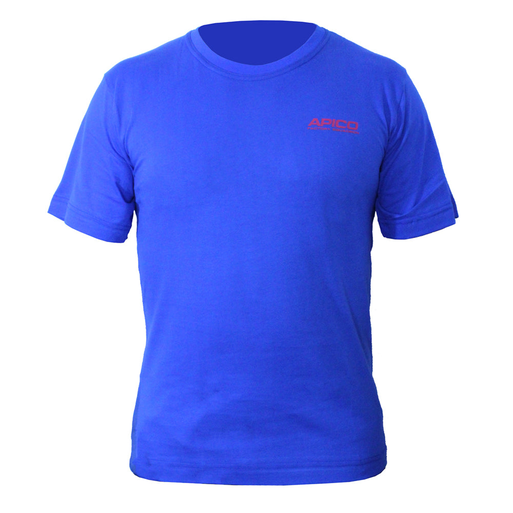 Apico Apico Limited Edition Retro T Shirt Blue