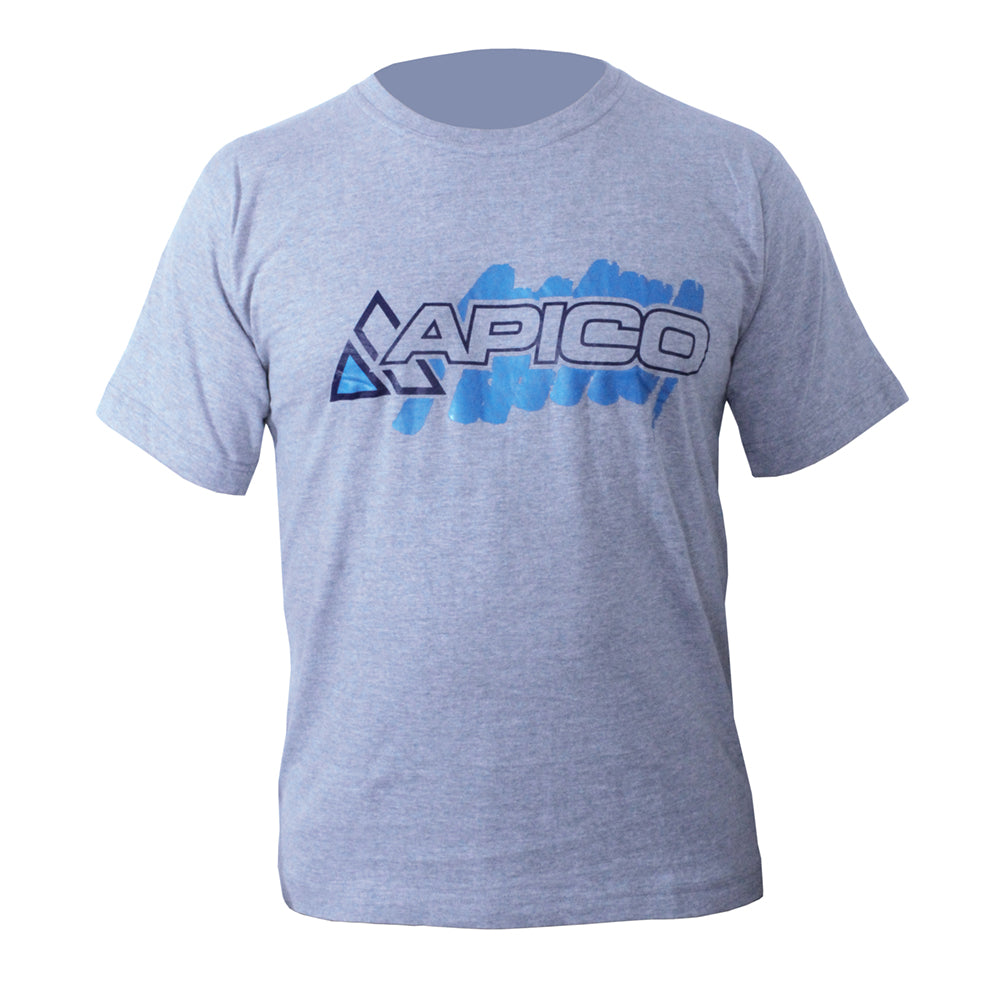 Apico Apico Limited Edition Retro T Shirt Grey