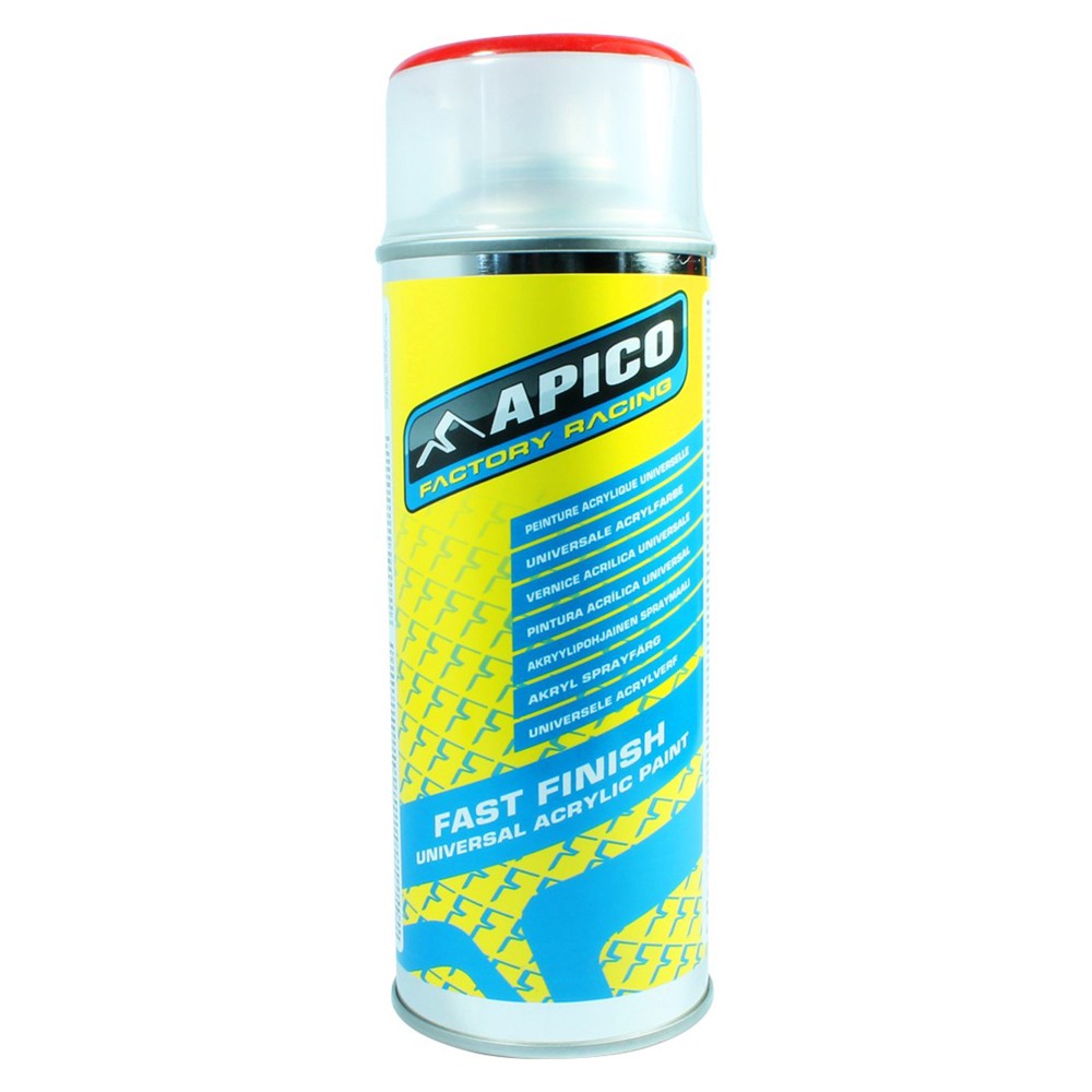 APICO FAST FINISH PAINT UNIVERSAL ACRYLIC CRF RED (04-) 400 ML