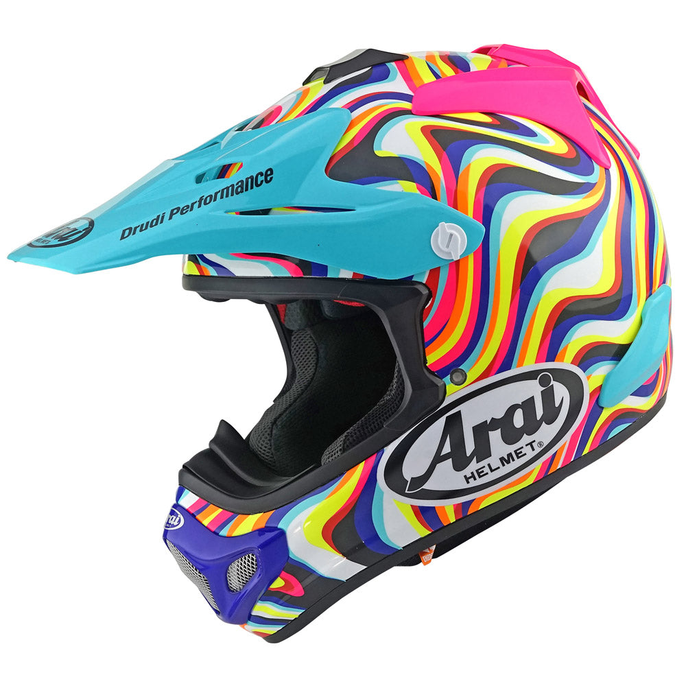 ARAI HELMET MX-V EVO STREAM PINK  PINK  XS