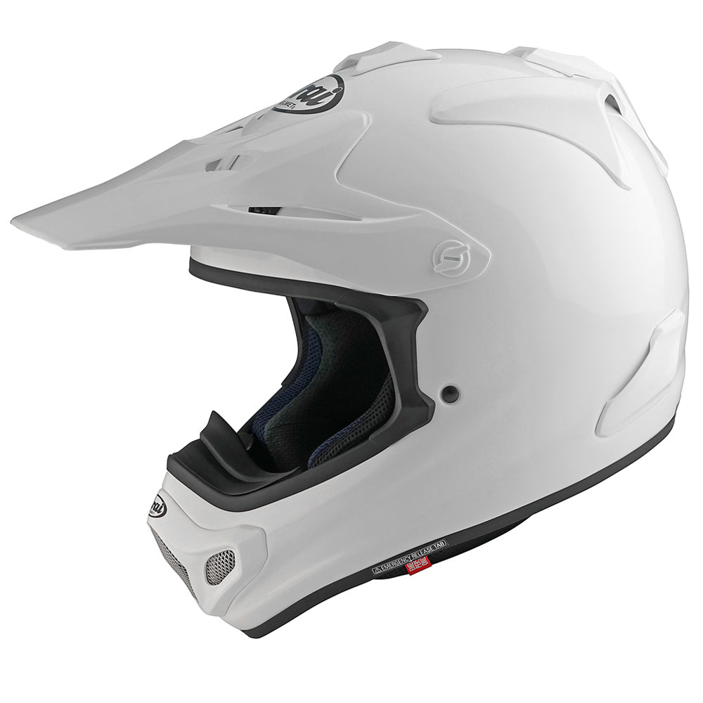 ARAI HELMET MX-V EVO PLAIN WHITE  WHITE  S