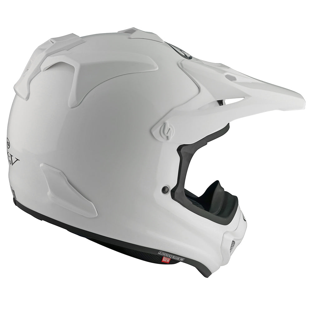 ARAI HELMET MX-V EVO PLAIN WHITE  WHITE  XS