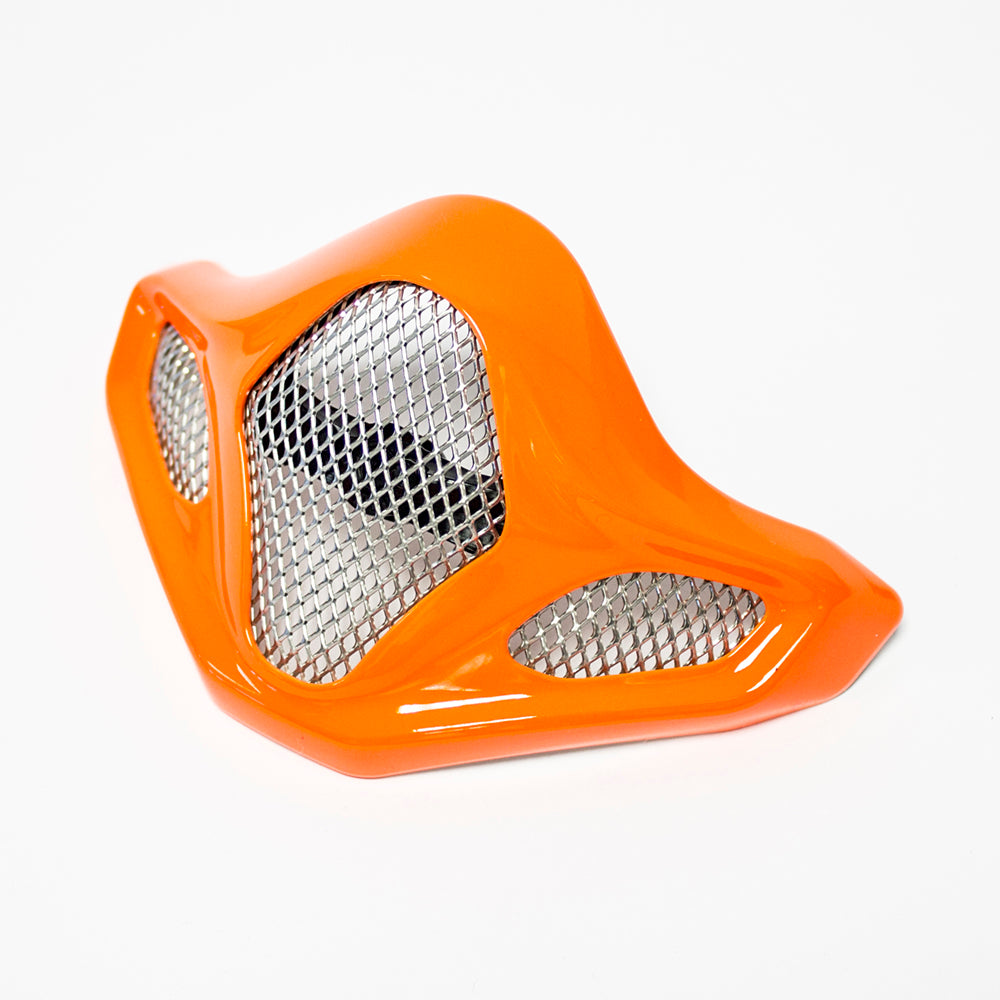 ARAI SPARE CHINBAR EX VENT GRILL MX-V SCRATCH ORANGE  ORANGE