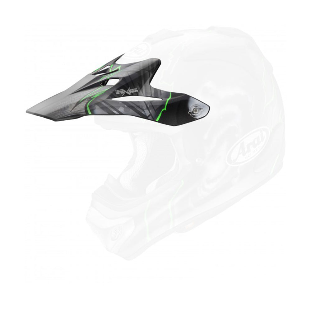 ARAI SPARE PEAK MX-V BARCIA GREEN  GREEN