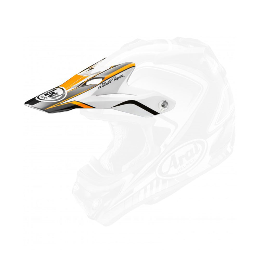 ARAI SPARE PEAK MX-V SPEEDY ORANGE  ORANGE