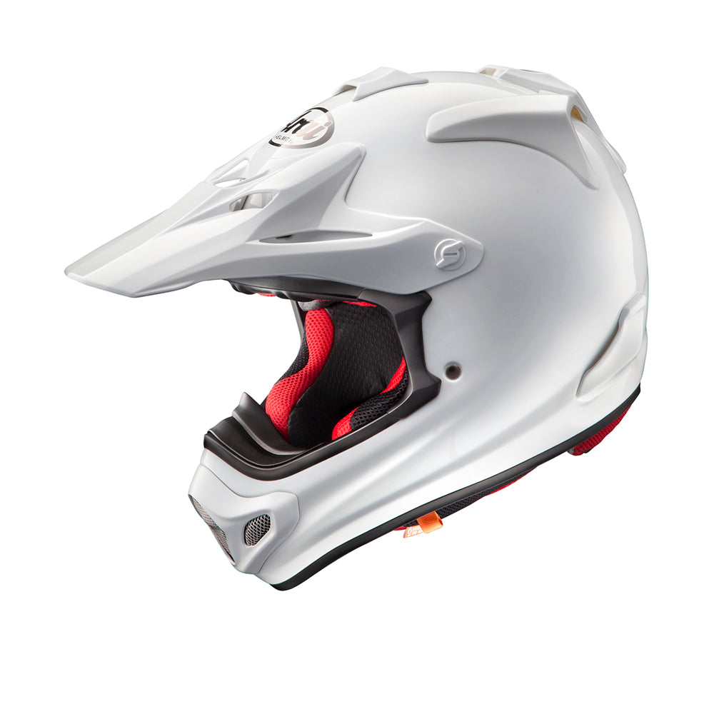 ARAI HELMET MX-V PLAIN WHITE  WHITE  L