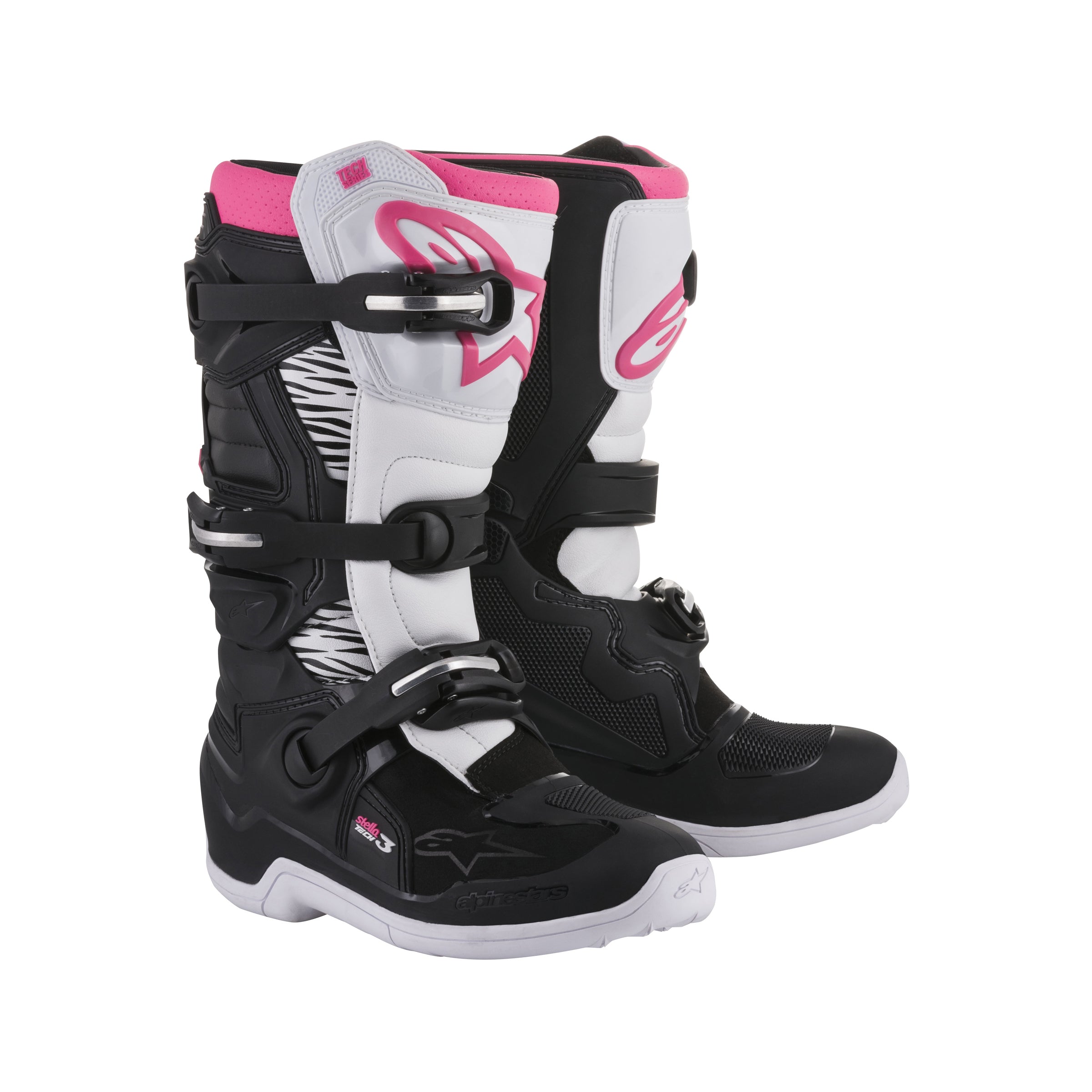 Alpinestars Stella Tech 3 - Black White Pink - US 6