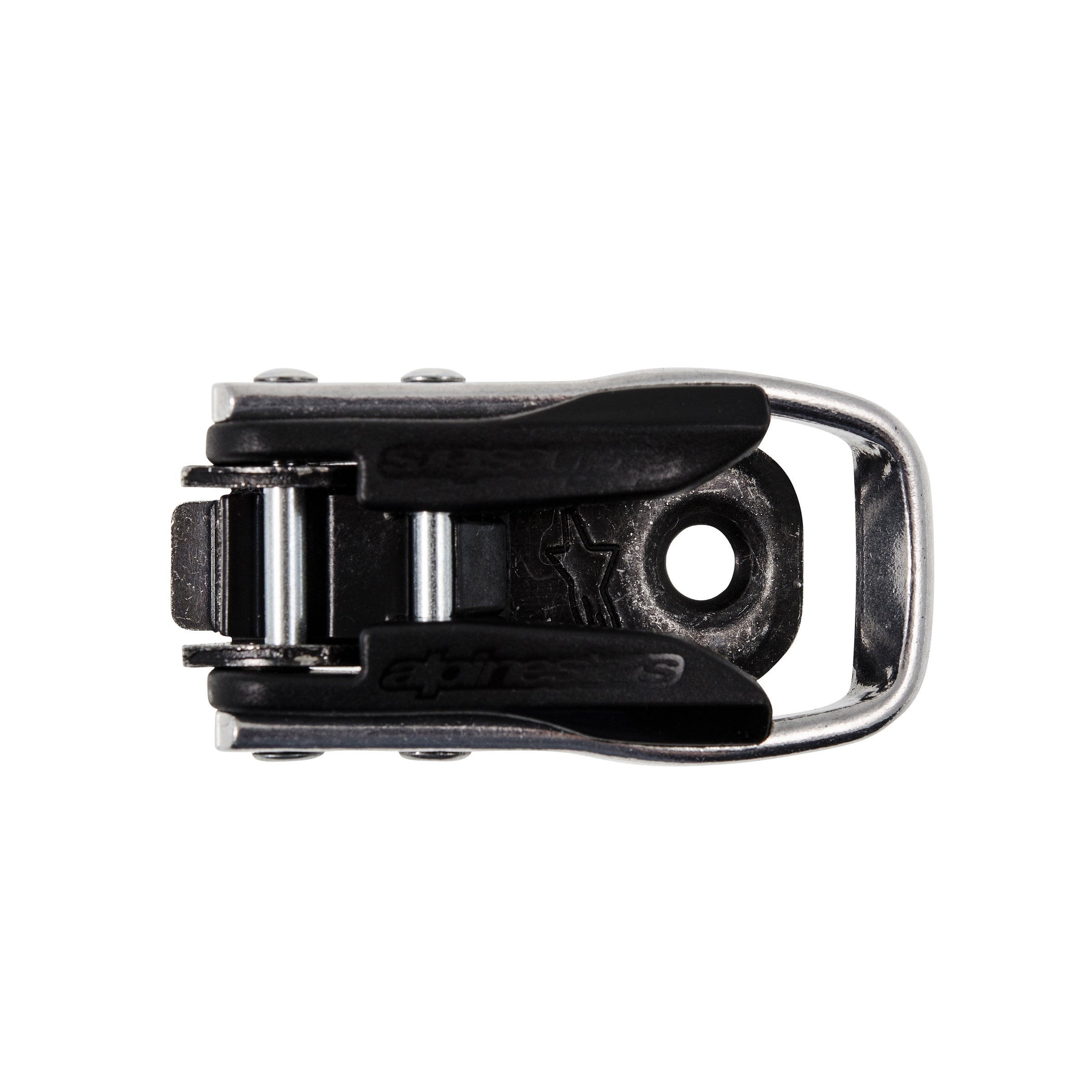 Alpinestars MX Buckle Long Base with spider-nut + screw - Black