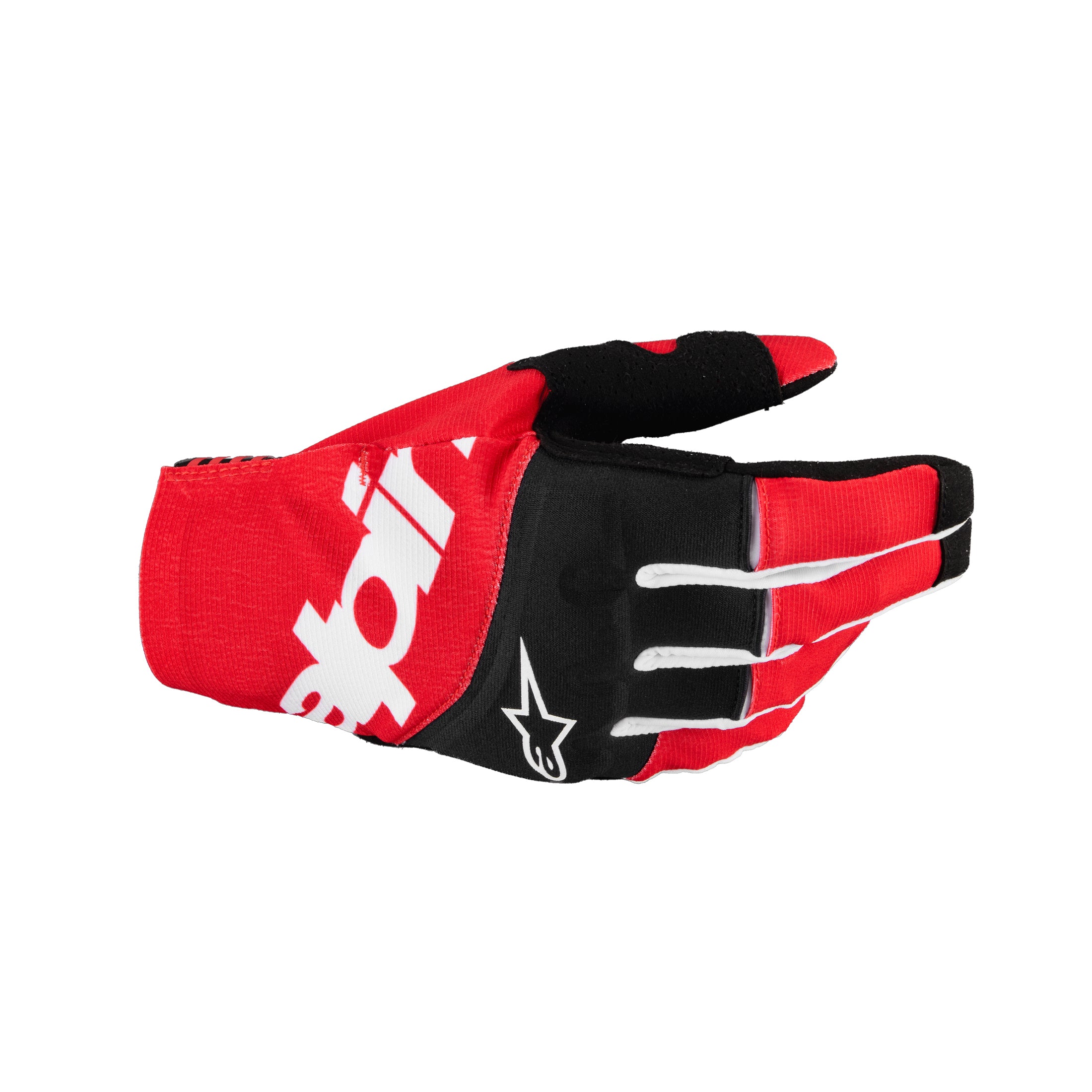 Alpinestars Techstar Gloves - Black / Bright Red