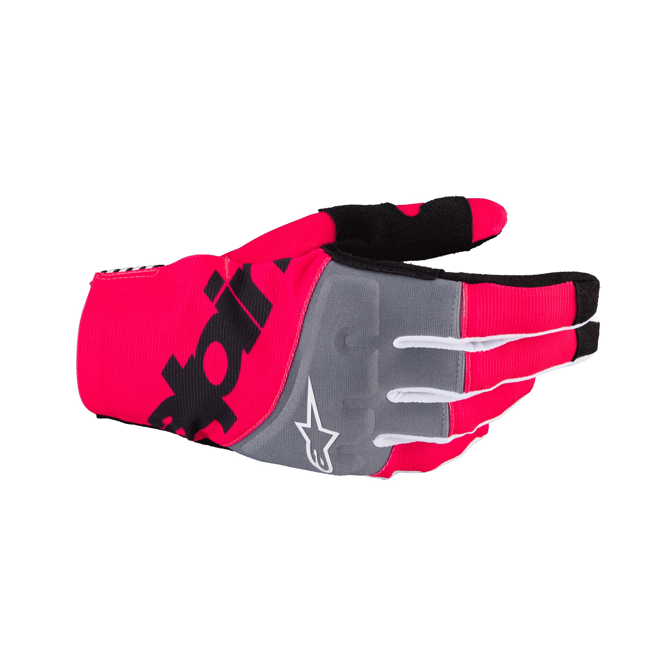 Alpinestars Techstar Gloves - Black / Pink Fluo