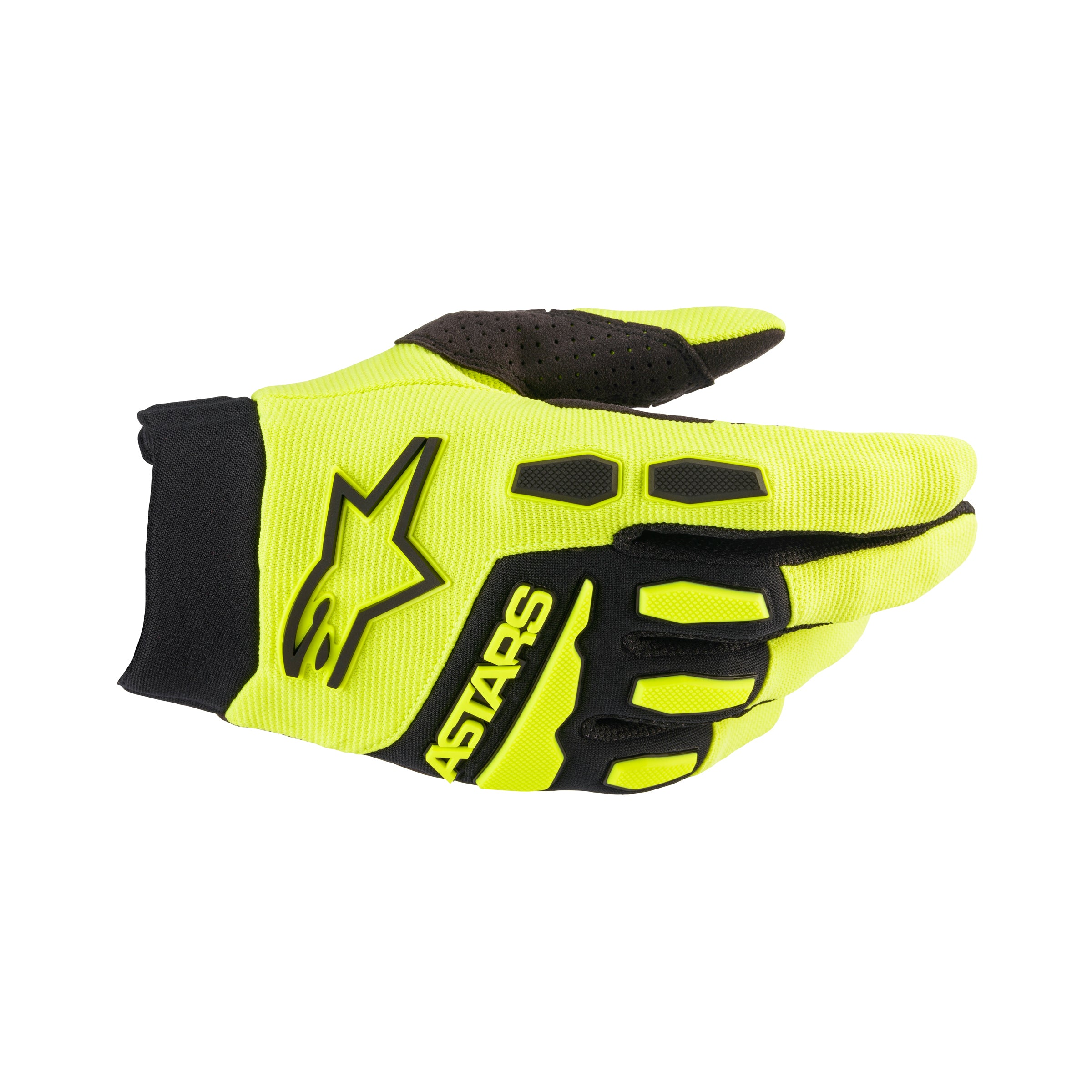 Alpinestars Full Bore Gloves - Yellow Fluo Black - XL