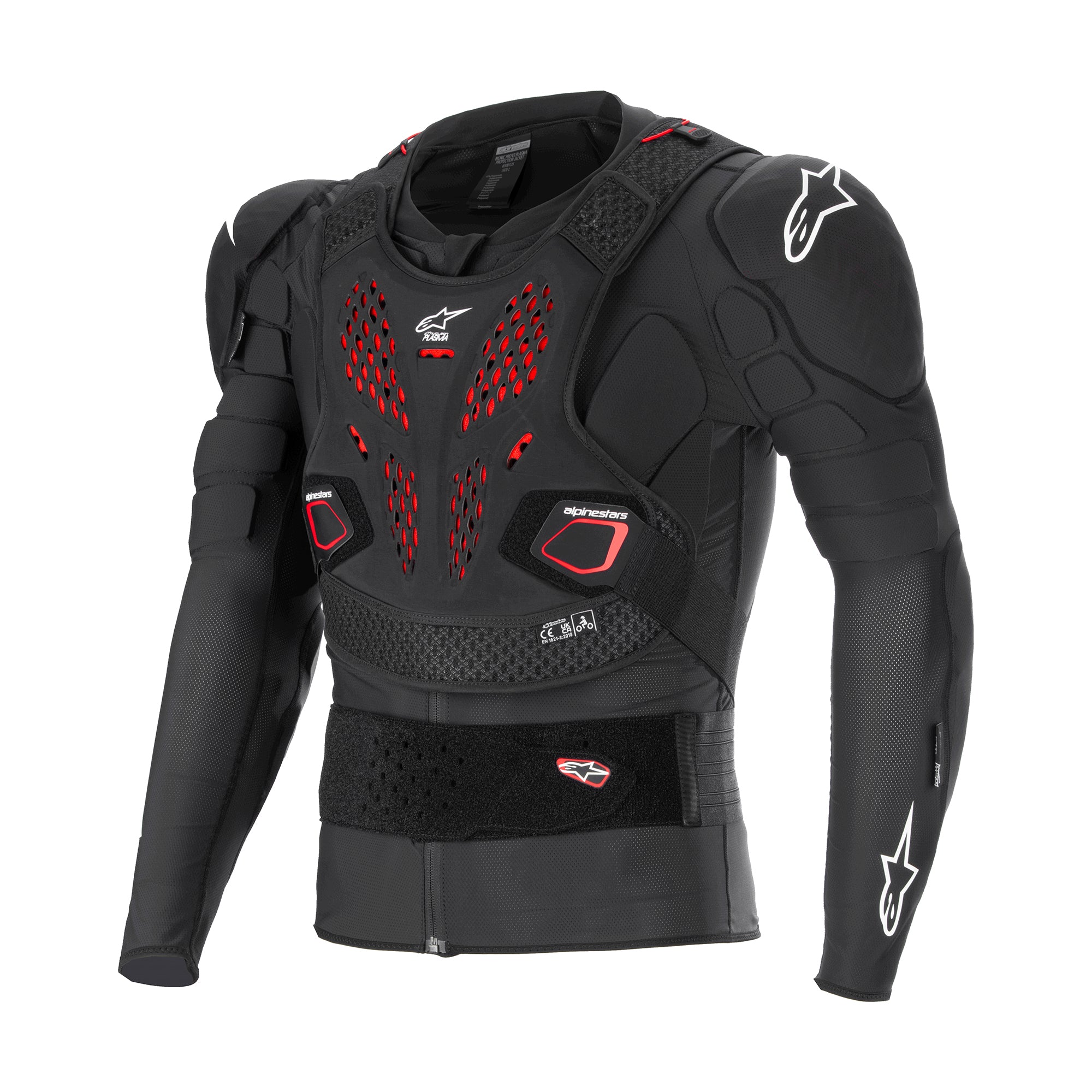 Alpinestars Bionic Pro V3 Plasma Protection Jacket - Black / Red / White