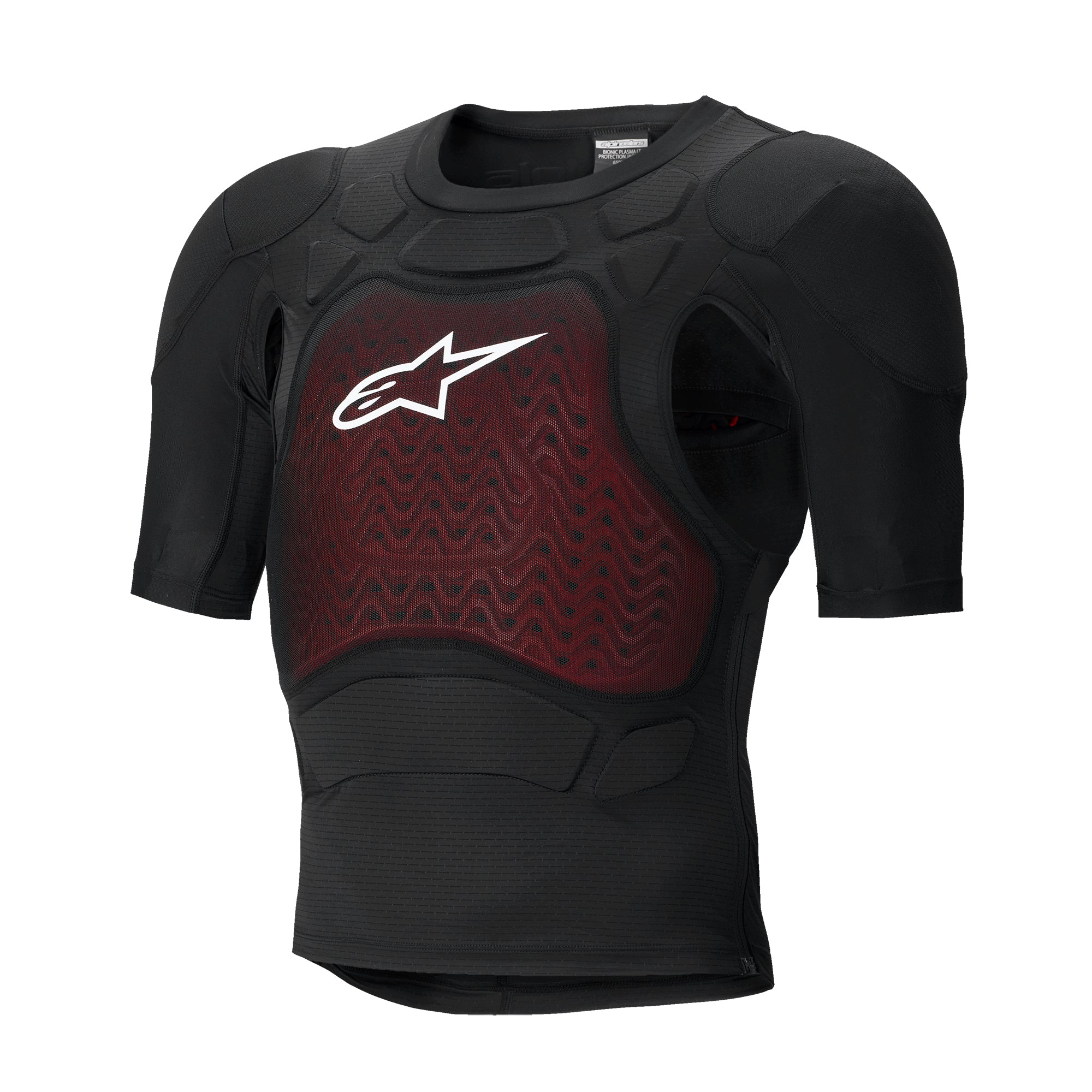 Alpinestars Bionic Plasma LT Protection Jacket Short Sleeve - Black White