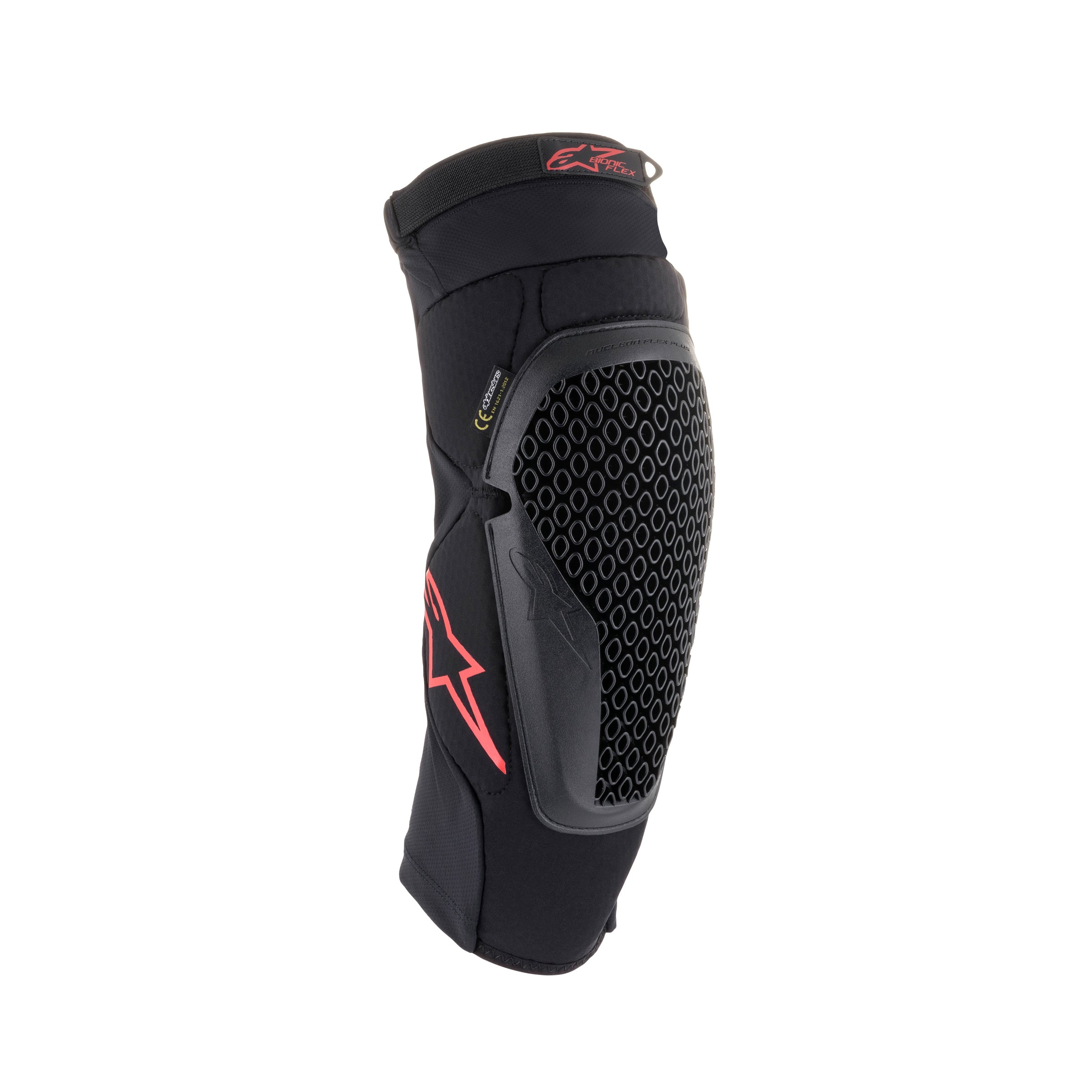 Alpinestars Bionic Flex Knee Protector - Black Red - Size S/M