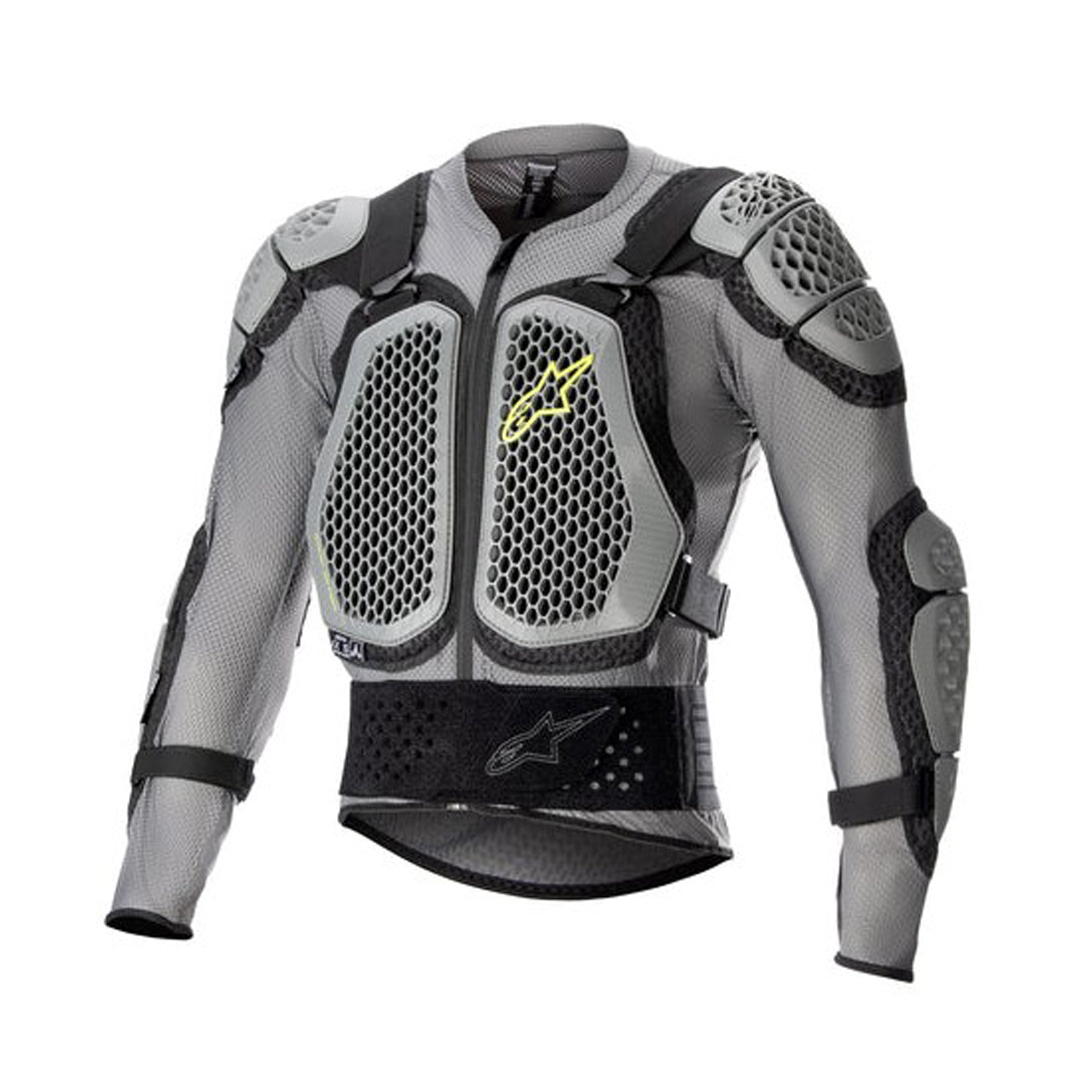 Alpinestars Bionic Action V2 Protection Jacket - Gray Black Yellow Fluo - XL
