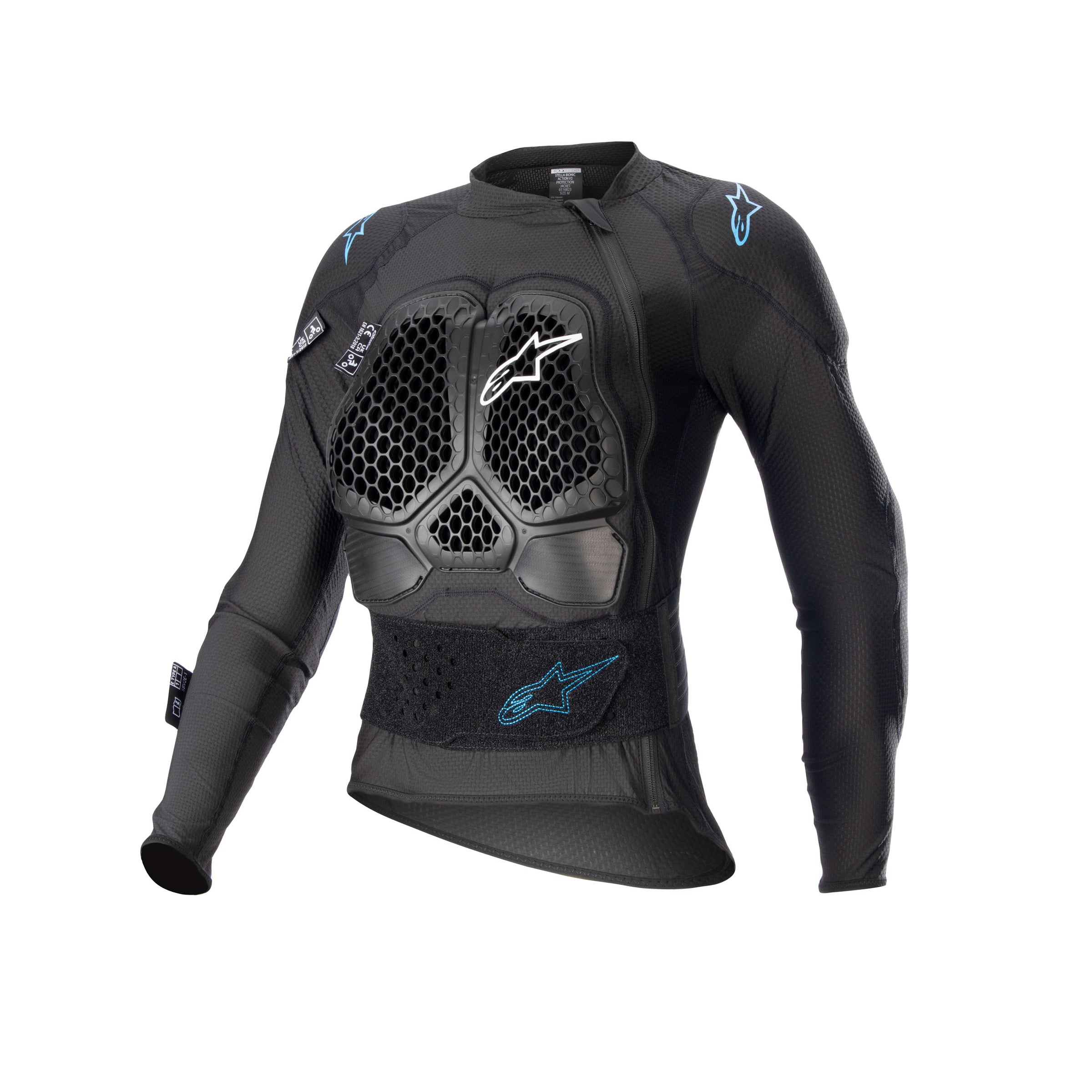 Alpinestars Stella Bionic Action V2 Protection Jacket - Black Cyan