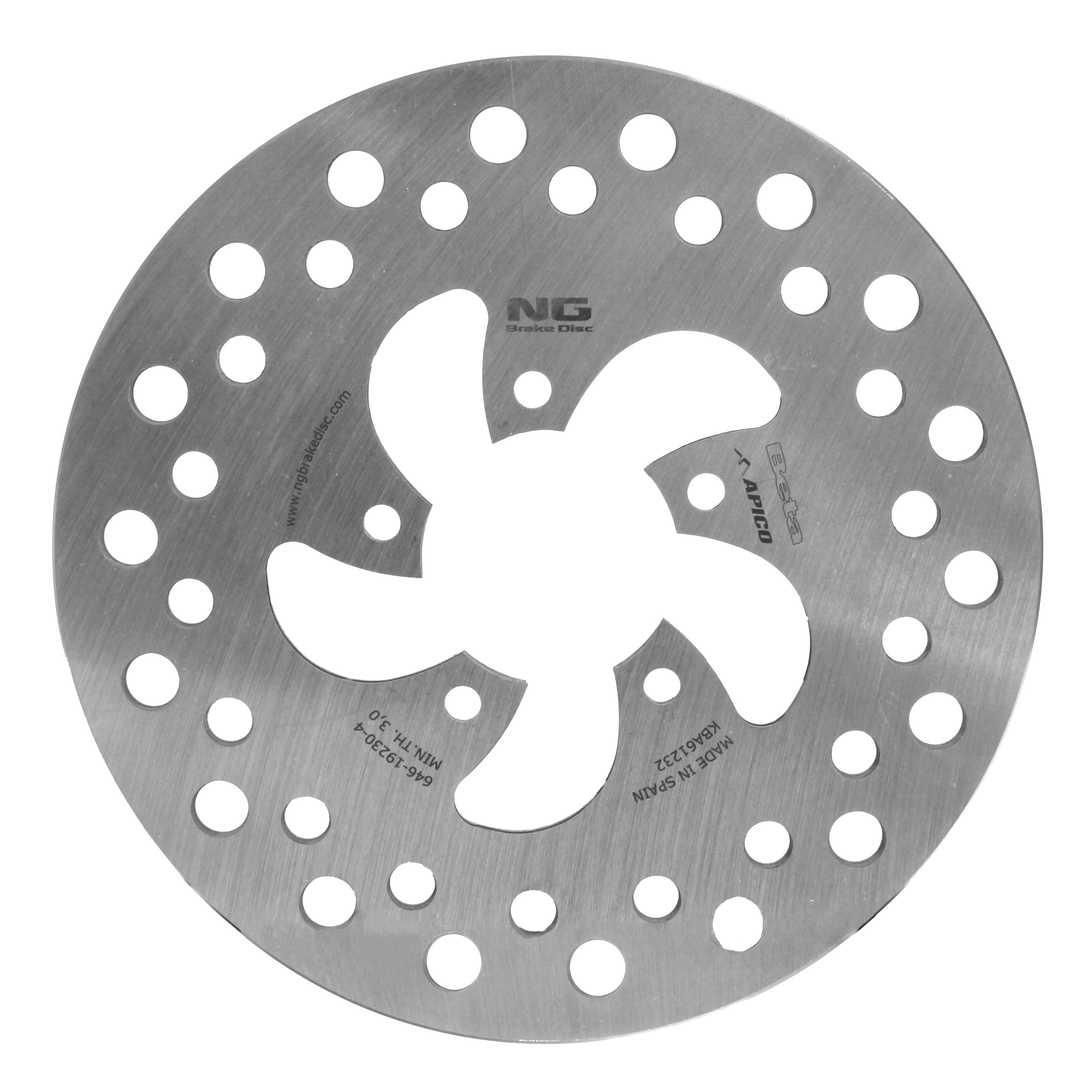 NG BRAKES BRAKE DISC FRONT BETA REV 3 50-80 02-08,  BETA EVO 80 JUNIOR 09-24  STD