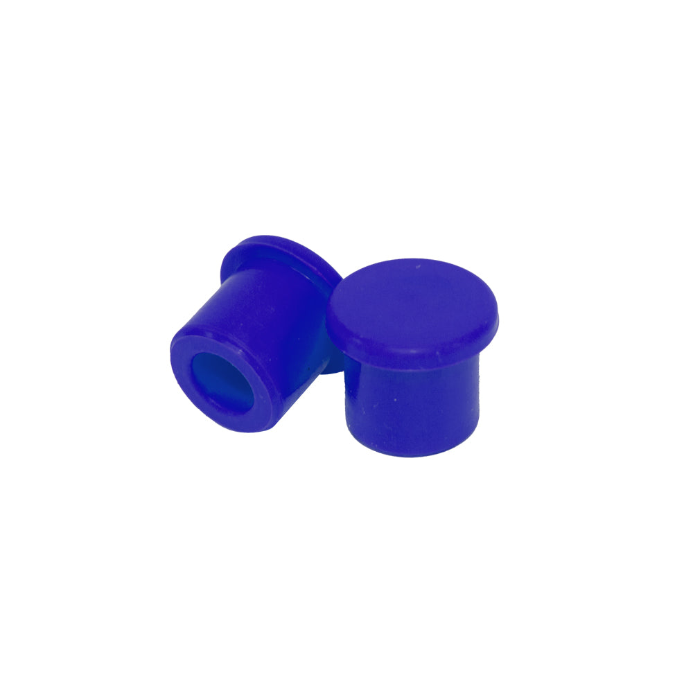 APICO SILICONE VALVE CAPS TRIALS PUSH ON TYPE 2PC BLUE