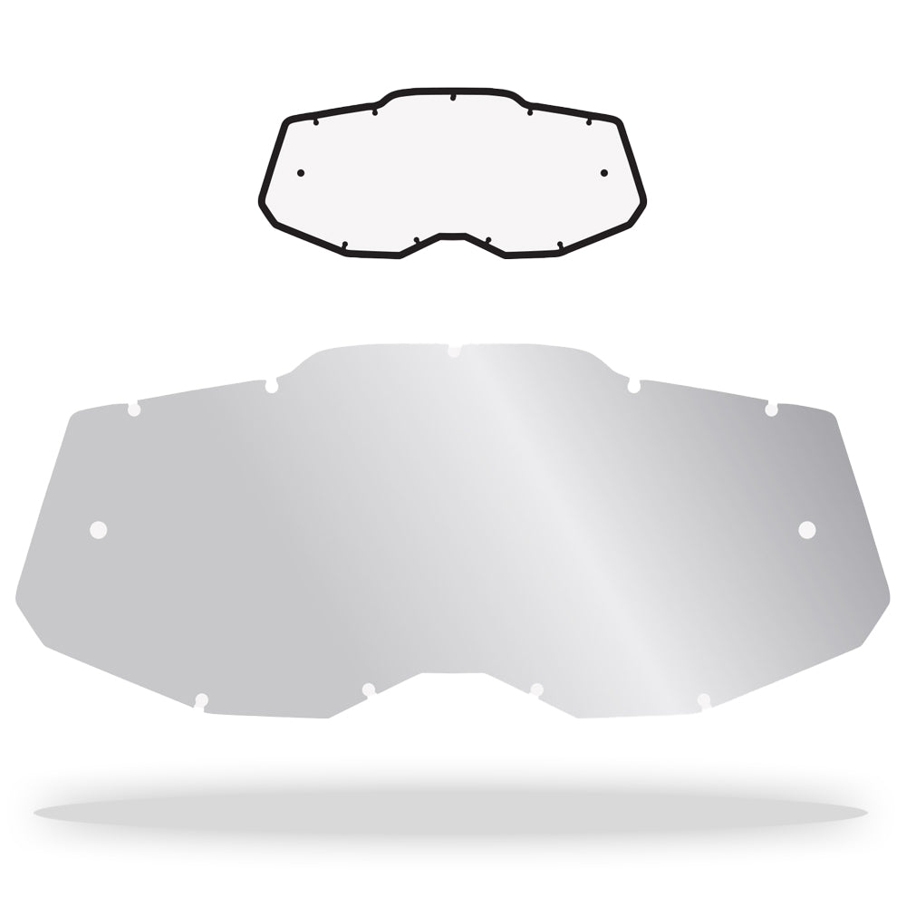 ARMOR VISION IMPACT LENS 100% GEN2 - TEAR OFF  CLEAR