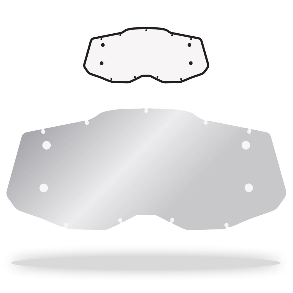 ARMOR VISION IMPACT LENS 100% GEN2 - ROLL OFF  CLEAR