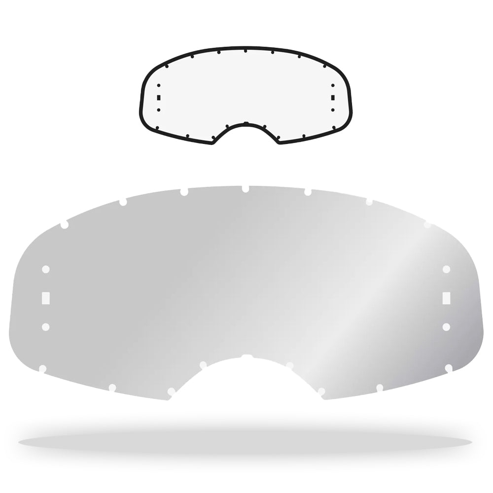 ARMOR VISION IMPACT LENS RIP N ROLL PLATINUM - TEAR OFF  CLEAR