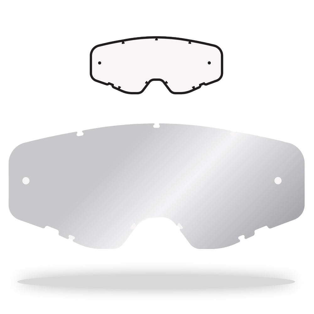 ARMOR VISION IMPACT LENS SPY FOUNDATION - TEAR OFF  CLEAR